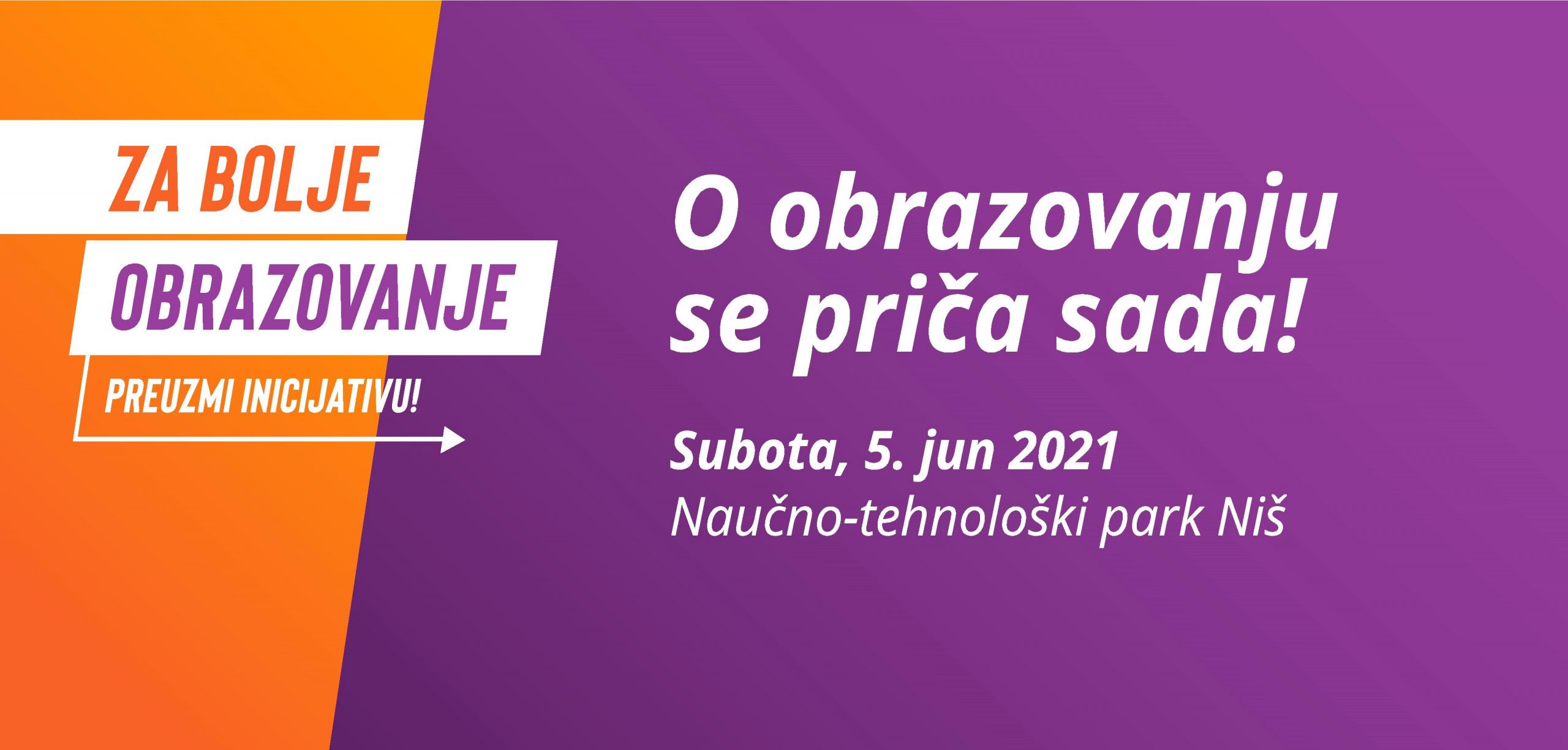 Konferencija „Za bolje obrazovanje – Preuzmi inicijativu!“